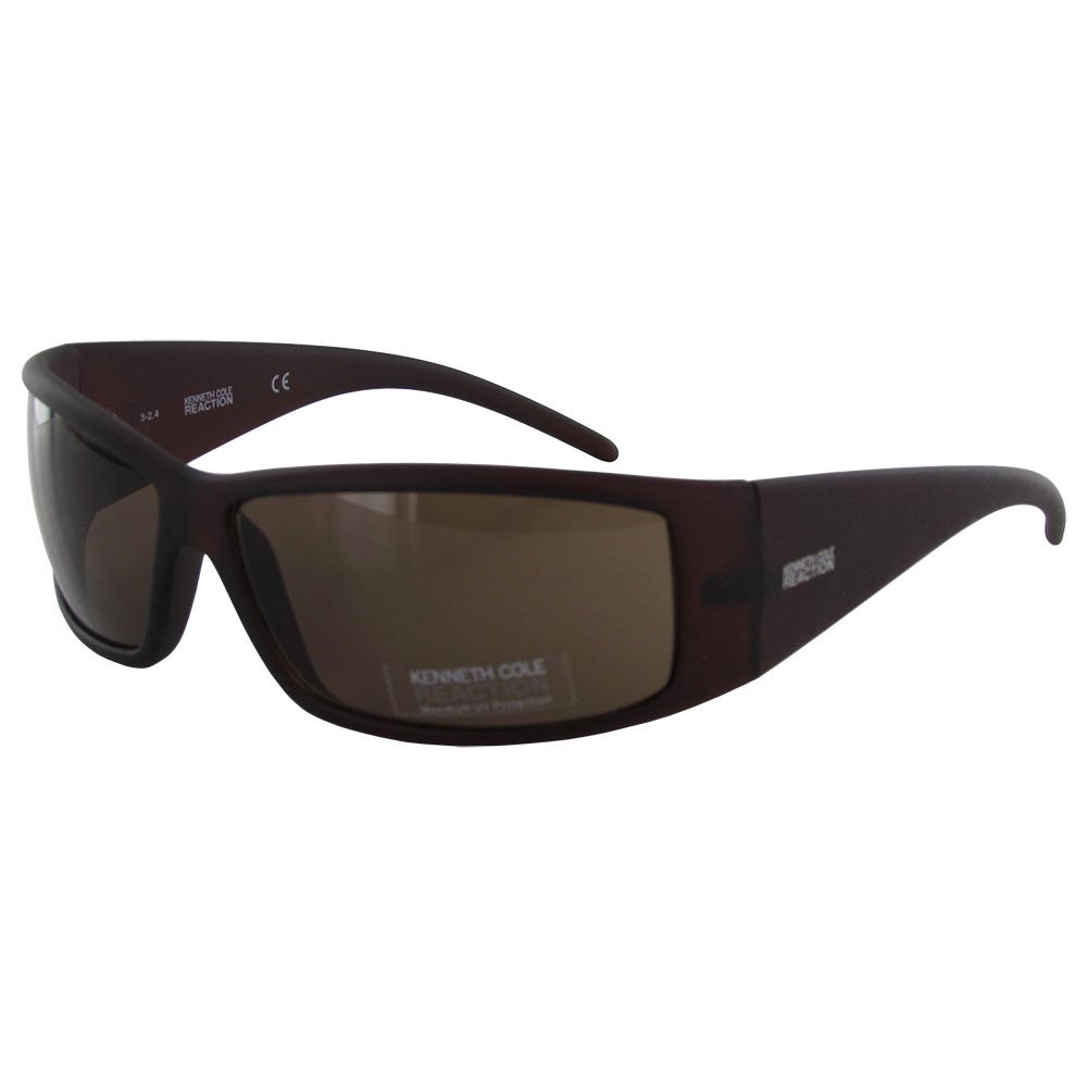 KENNETH COLE Rectangular Sunglass with BROWN lens for Men