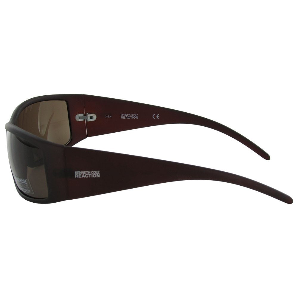 KENNETH COLE Rectangular Sunglass with BROWN lens for Men