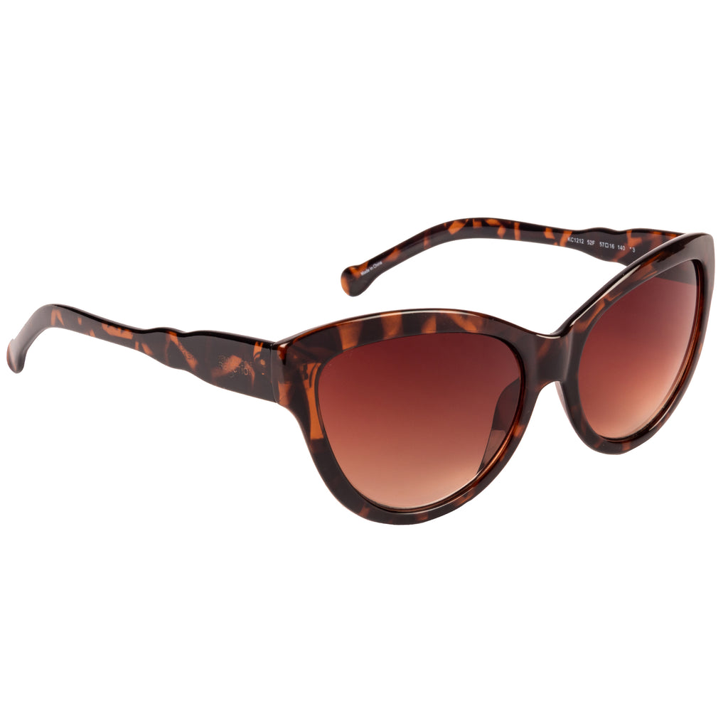Kenneth Cole  Cat Eye Sunglass With Brown Lens For Unisex