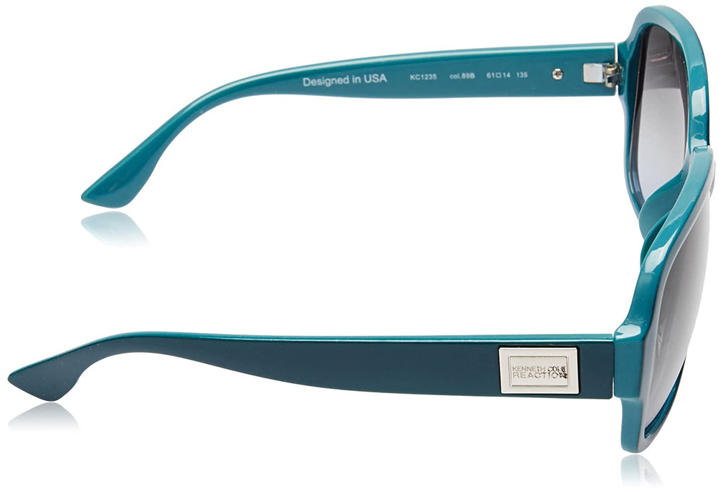 KENNETH COLE Rectangular Sunglass with GREY lens for Men