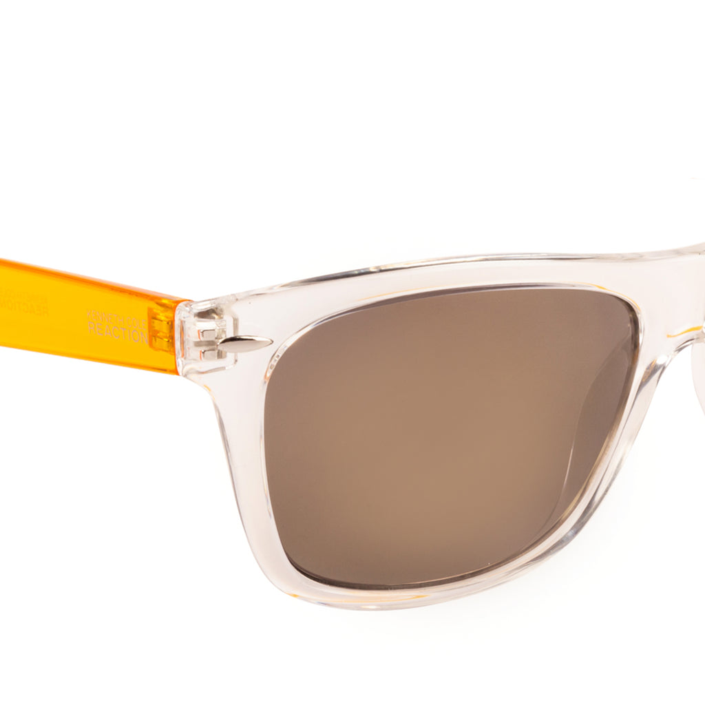 Kenneth Cole  Wayfarer Sunglass With Light Brown Lens For Unisex