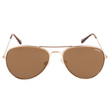 Kenneth Cole  Aviator Sunglass With Brown Lens For Women