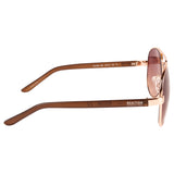 Kenneth Cole  Aviator Sunglass With Brown Lens For Men