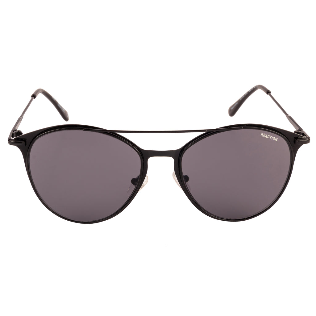 Kenneth Cole  Round Sunglass With Black Lens For Men