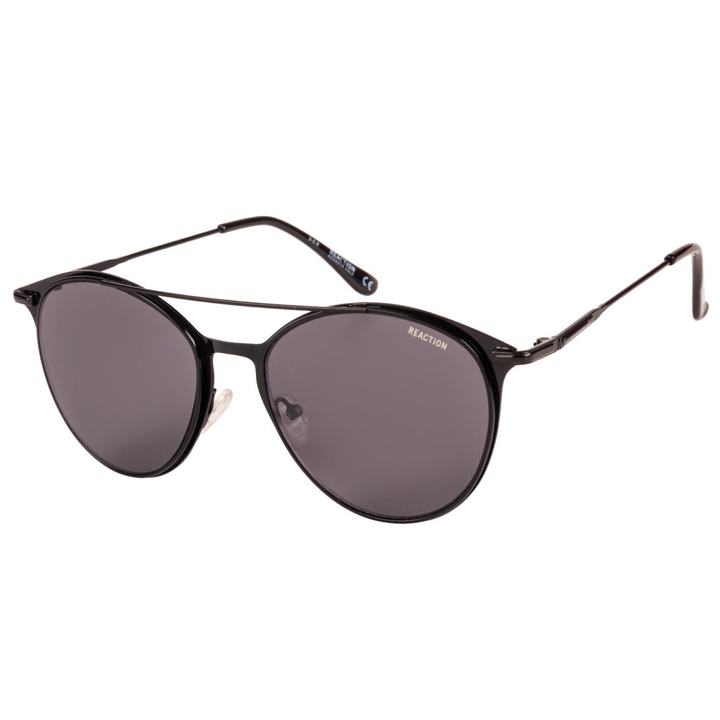 Kenneth Cole  Round Sunglass With Black Lens For Men