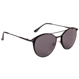 Kenneth Cole  Round Sunglass With Black Lens For Men