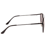 Kenneth Cole  Round Sunglass With Black Lens For Men