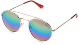 KENNETH COLE Aviator Sunglass with MIRRORED lens for Men