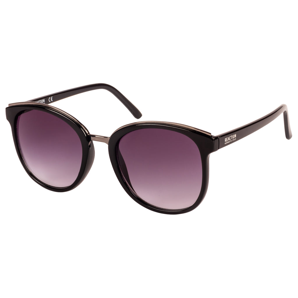 Kenneth Cole  Round Sunglass With Purple Lens For Women