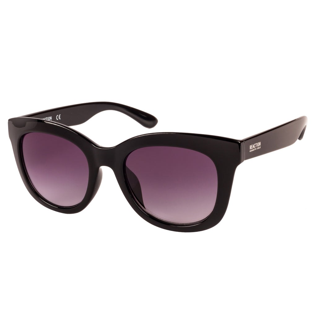 Kenneth Cole  Oval Sunglass With Purple Lens For Women