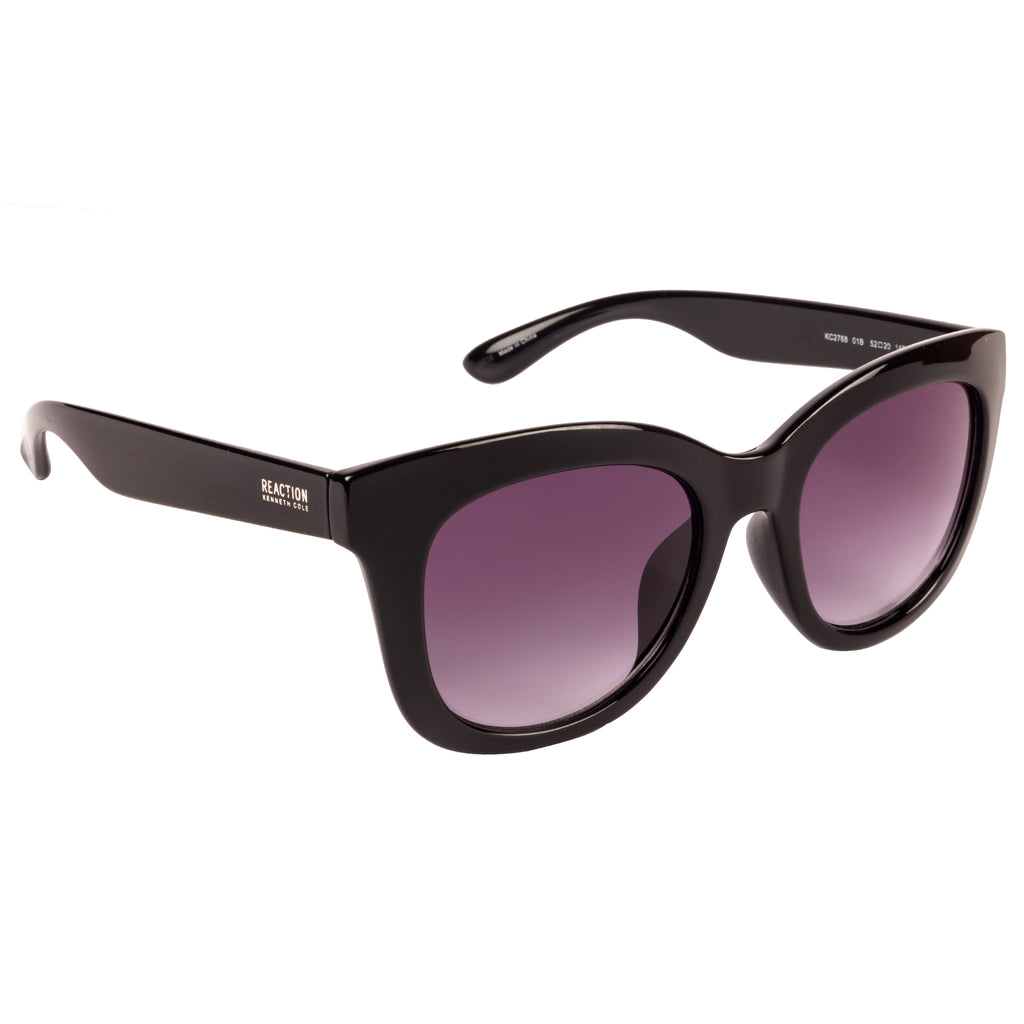 Kenneth Cole  Oval Sunglass With Purple Lens For Women