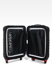 Calvin Klein CK LOGO Range Black & Red Color Hard Luggage