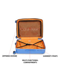Calvin Klein AVENUE LANES Range Airforce Blue Color Hard Luggage