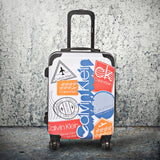 Calvin Klein Airlines Hard Body Multicolor Luggage Trolley