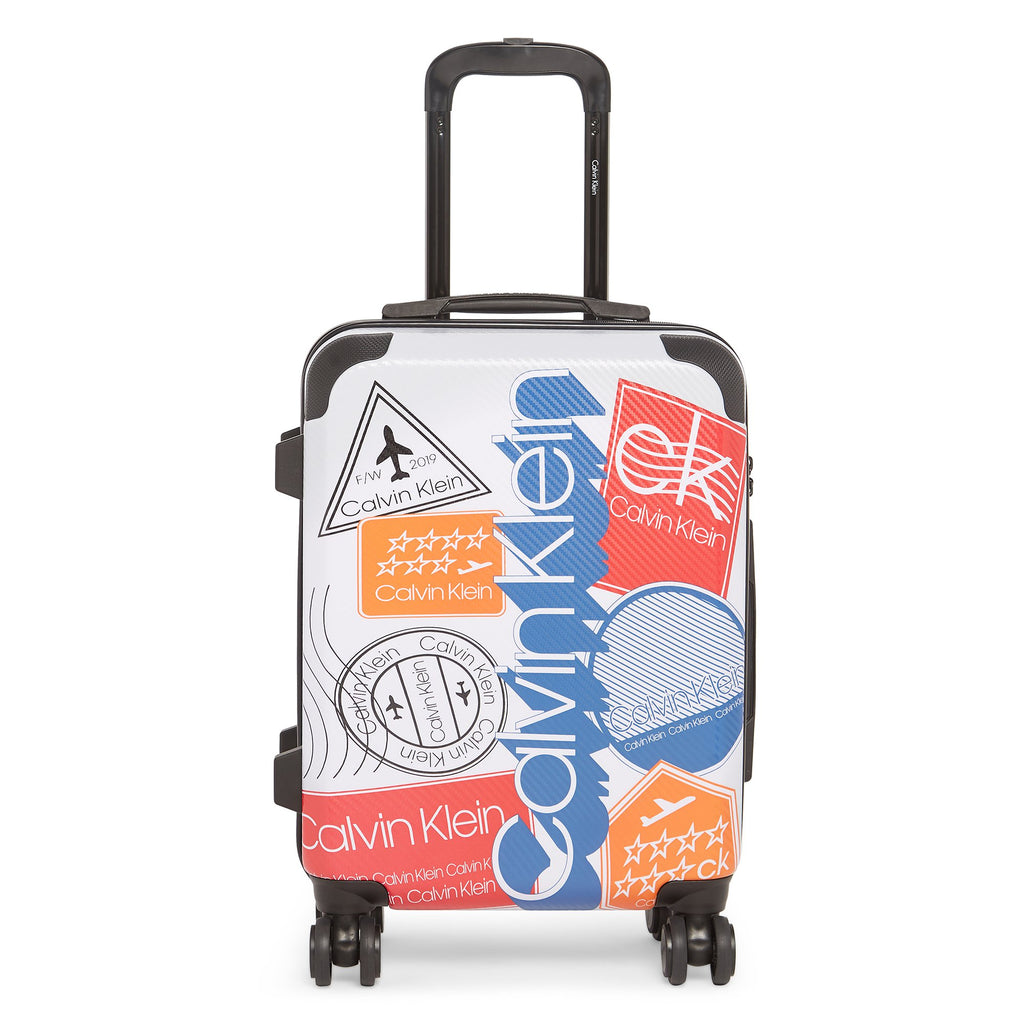 Calvin Klein Airlines Hard Body Multicolor Luggage Trolley