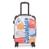 Calvin Klein Airlines Hard Body Multicolor Luggage Trolley
