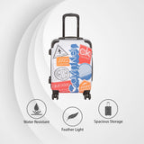 Calvin Klein Airlines Hard Body Multicolor Luggage Trolley