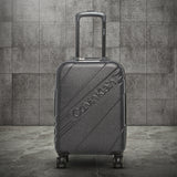 Calvin Klein Cheer Hard Cabin Black Luggage Trolley