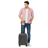 Calvin Klein Cheer Hard Cabin Black Luggage Trolley