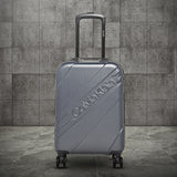 Calvin Klein Cheer Hard Cabin Grey Luggage Trolley