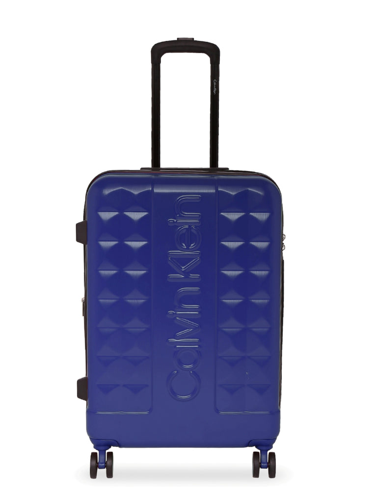 Calvin Klein Central Park West Hard Cabin Blue Luggage Trolley