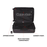 Calvin Klein Casual Hardside Hard Cabin Black Luggage Trolley