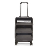 Calvin Klein Down To Fly Hard Body Cabin Black/Silver  Luggage Trolley