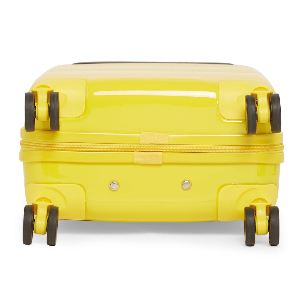 Calvin Klein Down To Fly Hard Body Cabin Yellow/Black Luggage Trolley
