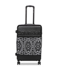 Calvin Klein FREEDOM RIDER Range Black & White Color Hard Luggage Trolley