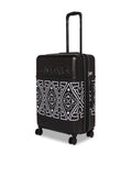 Calvin Klein FREEDOM RIDER Range Black & White Color Hard Luggage Trolley