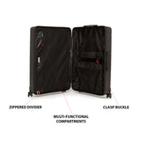 Calvin Klein Globetrotter Hard Body Cabin Black Luggage Trolley