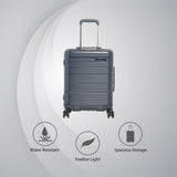 Calvin Klein Globetrotter Hard Body Cabin Navy Luggage Trolley