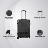 Calvin Klein Highway West Hs ABS/PC 20'' 4DW Black Cabin Hard Luggage Trolley