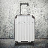 Calvin Klein Land Escape Hard Body Cabin Silver Luggage Trolley