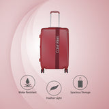 Calvin Klein Madison Ave Hs Hard Cabin Bordeaux Luggage Trolley