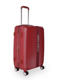 Calvin Klein Madison Ave Hs Hard Cabin Bordeaux Luggage Trolley
