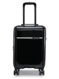 Calvinklein RIDER Black Color ABS/PC FILM Material Hard 20" Cabin Trolley