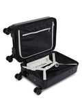 Calvinklein RIDER Black Color ABS/PC FILM Material Hard 20" Cabin Trolley