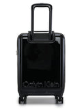 Calvinklein RIDER Black Color ABS/PC FILM Material Hard 20" Cabin Trolley