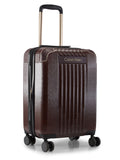 Calvinklein RELIANT Brunette Color 100% Polycarbonate Material Hard 20" Cabin Trolley