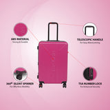 Calvin Klein The Standard Hs Hard Cabin Pink Luggage Trolley