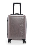 Calvinklein SOUTHAMPTON Rose Gold Color 100% Polycarbonate Material Hard 20" Cabin Trolley