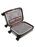 Calvinklein SOUTHAMPTON Champagne Color 100% Polycarbonate Material Hard 20" Cabin Trolley