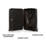 Calvin Klein Soho Hard Body Cabin Black Luggage Trolley
