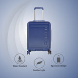 Calvin Klein Soho Hard Body Cabin Cobalt Luggage Trolley
