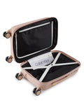 Calvinklein SUSTAIN Crystal Pink Color Polypropylene PP 5 Material Hard 20" Cabin Trolley