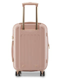 Calvinklein SUSTAIN Crystal Pink Color Polypropylene PP 5 Material Hard 20" Cabin Trolley