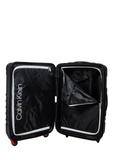 Calvin Klein CK LOGO Range Black & Red Color Hard Luggage