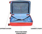 Calvin Klein Avenue Lanes Hard Medium Cayenne Luggage Trolley