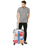 Calvin Klein AIRLINES Range Multicolor Color Hard Luggage